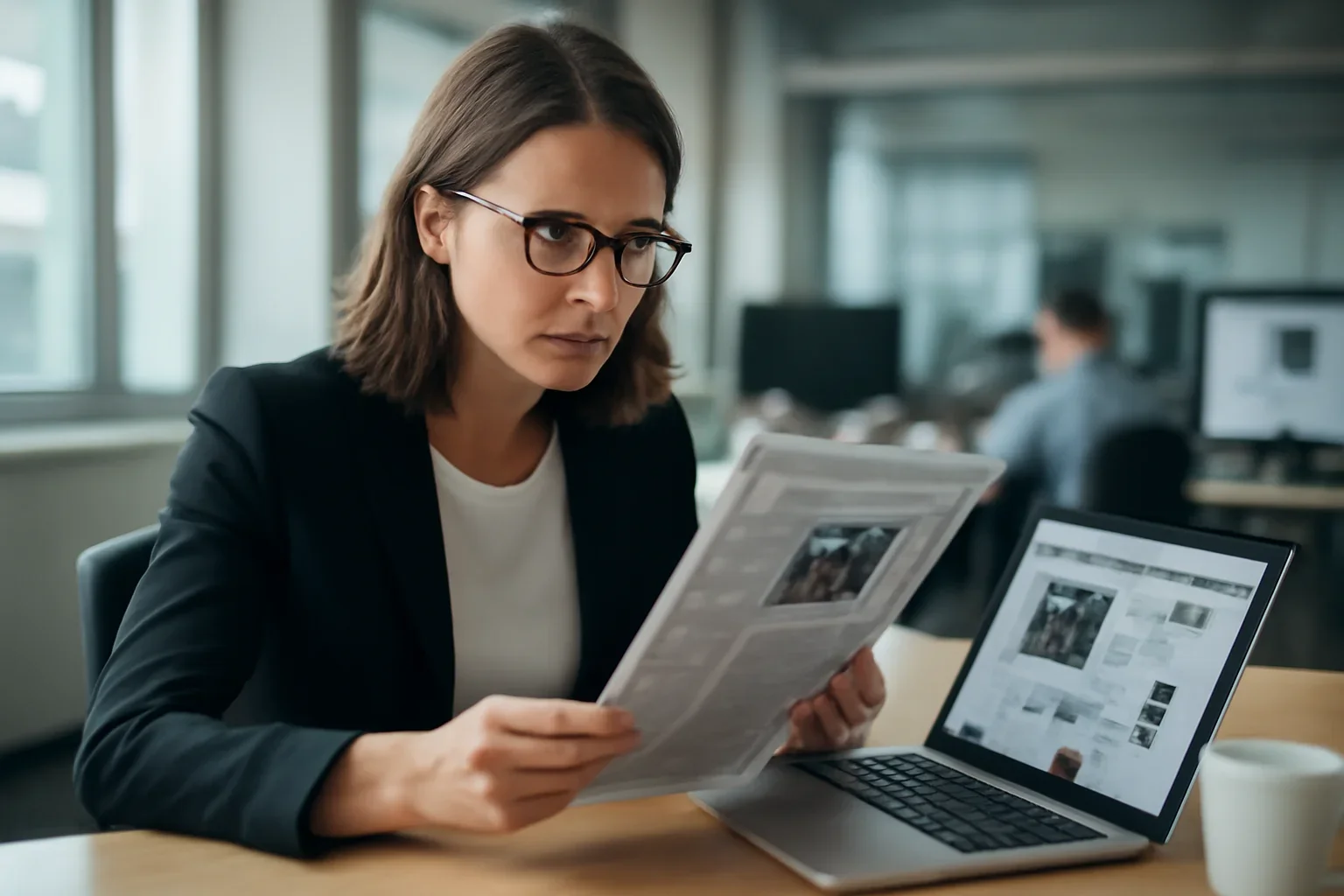 Editorial photo illustrating fact checking israel news with a clean newsroom context