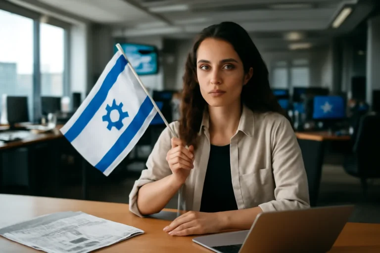 Editorial photo illustrating aliyah meaning with a clean newsroom context