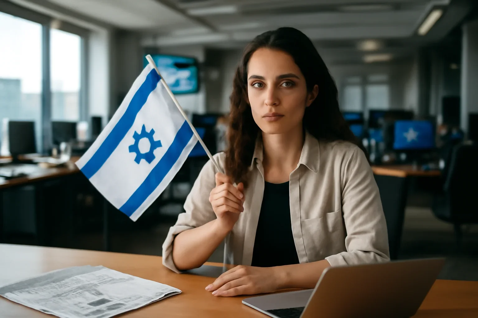 Editorial photo illustrating aliyah meaning with a clean newsroom context