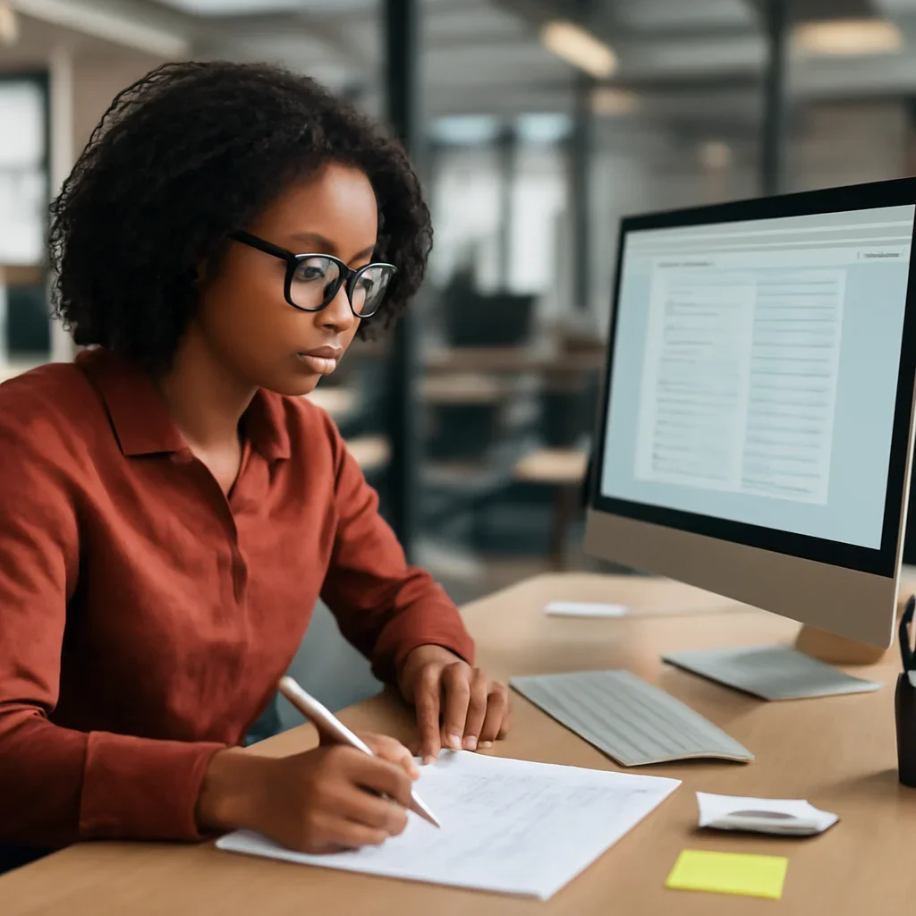 Team member reviewing requests, follow-up notes, and page details related to contributor program