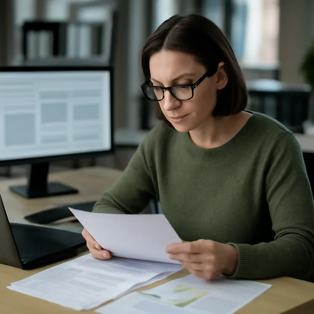 Team member reviewing requests, follow-up notes, and page details related to reader, contributor, and advertiser faqs
